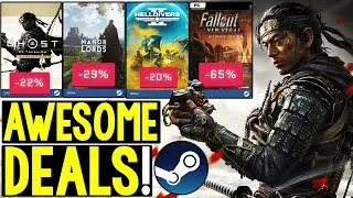 TONS OF AWESOME STEAM PC GAME DEALS RIGHT NOW - NEW GAMES CHEAP!