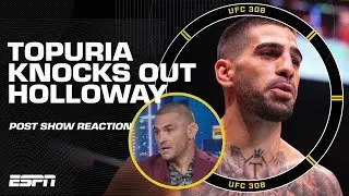 Dustin Poirier was ‘blown away’ by Ilia Topuria’s knockout win vs. Max Holloway | UFC 308 Post Show