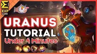 4-Minute Uranus Tutorial in the EXP Lane || (MLBB S36) 2025