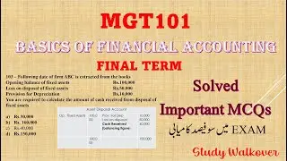 MGT101 | Final Term | MGT101 Final Term | Solved MCQs 2023 | mgt101 final term exam