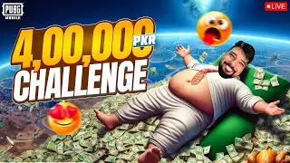 400,000 Rup,s Challenge Mil Geya 🥵😳  - PUBG MOBILE STREAM