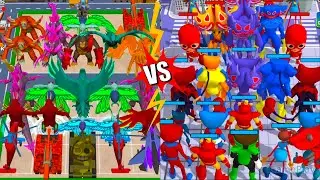 Merge Kaiju KongxGozilla VS Blue Monster Supper Hero ⭐ Merge Simulator Battles