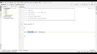 Kotlin Tutorial - Syntax, Functions, String Template, and Conditional Expression.
