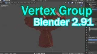 Vertex group Blender 2.91