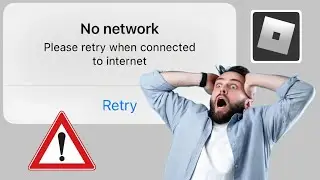 How to fix roblox no network problem | roblox connection error | no network roblox iPhone | ipad