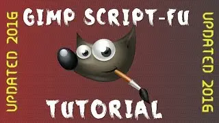 GIMP 2.8 Adding Script fu Tutorial *2017 UPDATED link in Description*