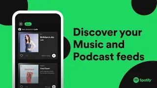 Podcast and Music feeds on Home