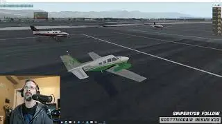 Default Baron with GTN750 and SimHeaven X-America Testing