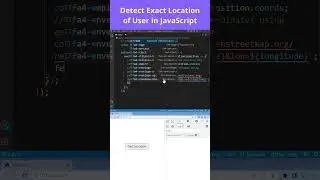 Get Exact User Location using JavaScript