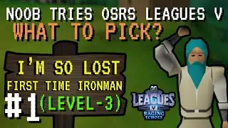 I Tried OSRS Leagues V As A COMPLETE Noob for the FIRST TIME!