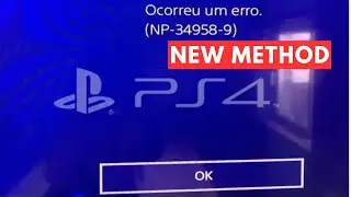 How to Fix PS4 Error Code NP-34958-9 (New Method)