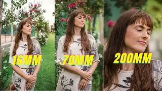 Comparação de Lentes para Fotografia de Retratos NA PRÁTICA [16mm, 35mm, 50mm, 70mm, 100mm e 200mm]