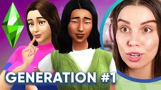 Trying to become the FASTEST sims player - Speed Legacy part 1 (The Sims 4)