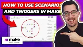 [2] Concept of Scenarios, Triggers, Connections, Scheduling - Make.com Tutorials for Beginners 2023