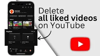how to delete all liked videos on youtube at once | iPhone & Android