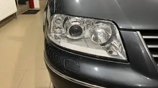 Volkswagen Sharan - замена линз, диодные Expression Drive