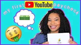 My First Youtube Paycheck 2020 + How Much I Make (SMALL channel) ♡
