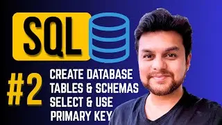 SQL TUTORIAL Part 2 - SELECT | Primary Key | Database & Tables