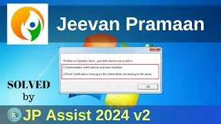 [SOLVED] Jeevan Pramaan Intermediate certificate has not been installed Root certificate is missing