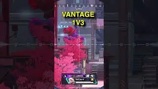 Vantage 1v3 Clutch (I Should Have Played Near My Teammates) #apexlegends