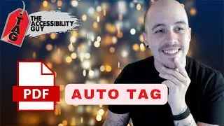 Tag a PDF automatically | Adobe Acrobat Pro DC