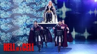 Charlotte Flair makes an epic entrance at Bostons TD Garden: WWE Hell in a Cell 2016