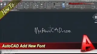 AutoCAD How To Add New Fonts