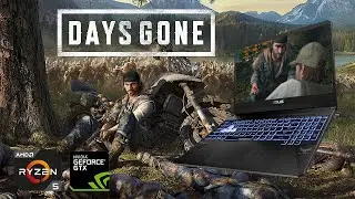 Days Gone on ASUS TUF FX505DT | Ryzen 5 3550H | GTX 1650 | 8GB DDR4