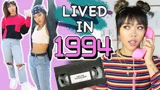 I Lived Like It Was 1994 For A Week! | FASHION | Nava Rose