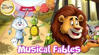 The Lion and The Mouse Musical Story I The Hare and the Tortoise I Fables I Stories I The Teolets