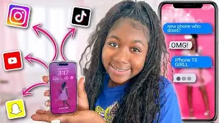 WHATS IN MY BRAND NEW IPHONE 15 PRO