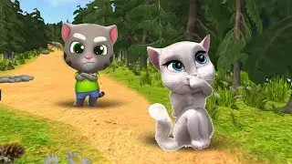 КТО КРУЧЕ  ГОВОРЯЩИЙ КОТ ТОМ TALKING TOM vs ГОВОРЯЩАЯ АНДЖЕЛА TALKING ANGELA