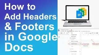 How to Add Headers & Footers in Google Docs