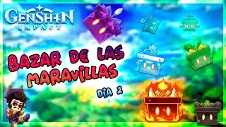 BAZAR de la MARAVILLAS (Liben 02) ⚡💧GENSHIN IMPACT 3.2 🔥❄ (2022)