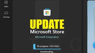 Cara UPDATE Microsoft Store di Windows 11 , 10