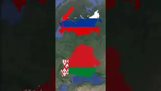 What if Belarus Joined Russia? 🇷🇺 🇧🇾 #shorts