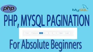 Pagination using PHP and MYSQL Simple and Easy