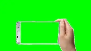 (No Copyright) green screen effect Mobile & Hand