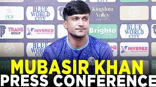 Mubasir Khan Press Conference | Markhors vs Panthers | Match 1 | Champions Cup 2024 | M9A1K