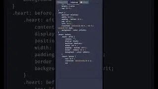 FUNKY HEART ❤️ with CSS | CSS Animation|css tutorials #shorts #javascript #developer #coding