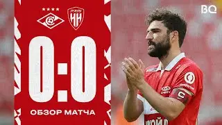 «Спартак» 0:0 «Пари НН» | Мини-обзор матча