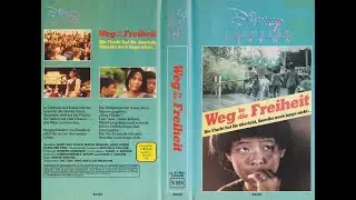 The Girl Who Spelled Freedom German VHS Opening (Disney) 1986