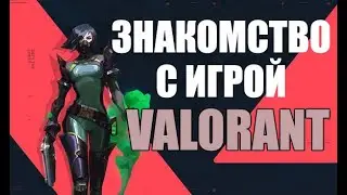 Получил збт в VALORANT | Начало игры и обучение