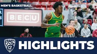 Oregon vs. Washington State Mens Basketball Highlights | 2023-24 Season