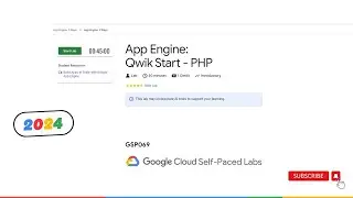 App Engine: Qwik Start - PHP || #GSP069 || GCP || NEW || [With Explanation🗣️] #qwiklabs #cloudstars