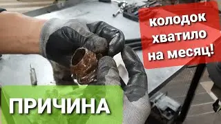 Самостоятельный ремонт тормозного суппорта. Что делать  если колодки быстро стираются