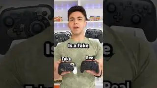 Real Vs. Fake Nintendo Switch Controller!