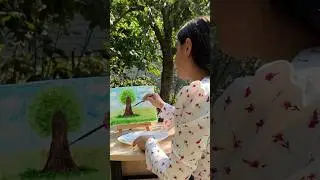 I ate the painting 😱