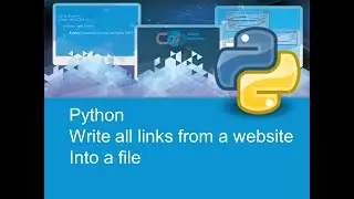 Get all links from a website with Python and Beautiful Soup