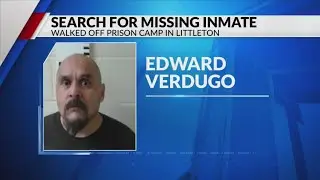 Manhunt underway after inmate walks out of Littleton prison camp